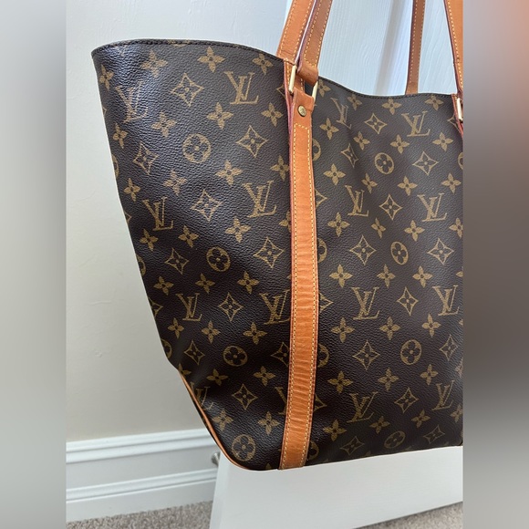 Authentic Louis Vuitton Monogram Sac Shopping Tote Shoulder bag - Picture 15 of 15
